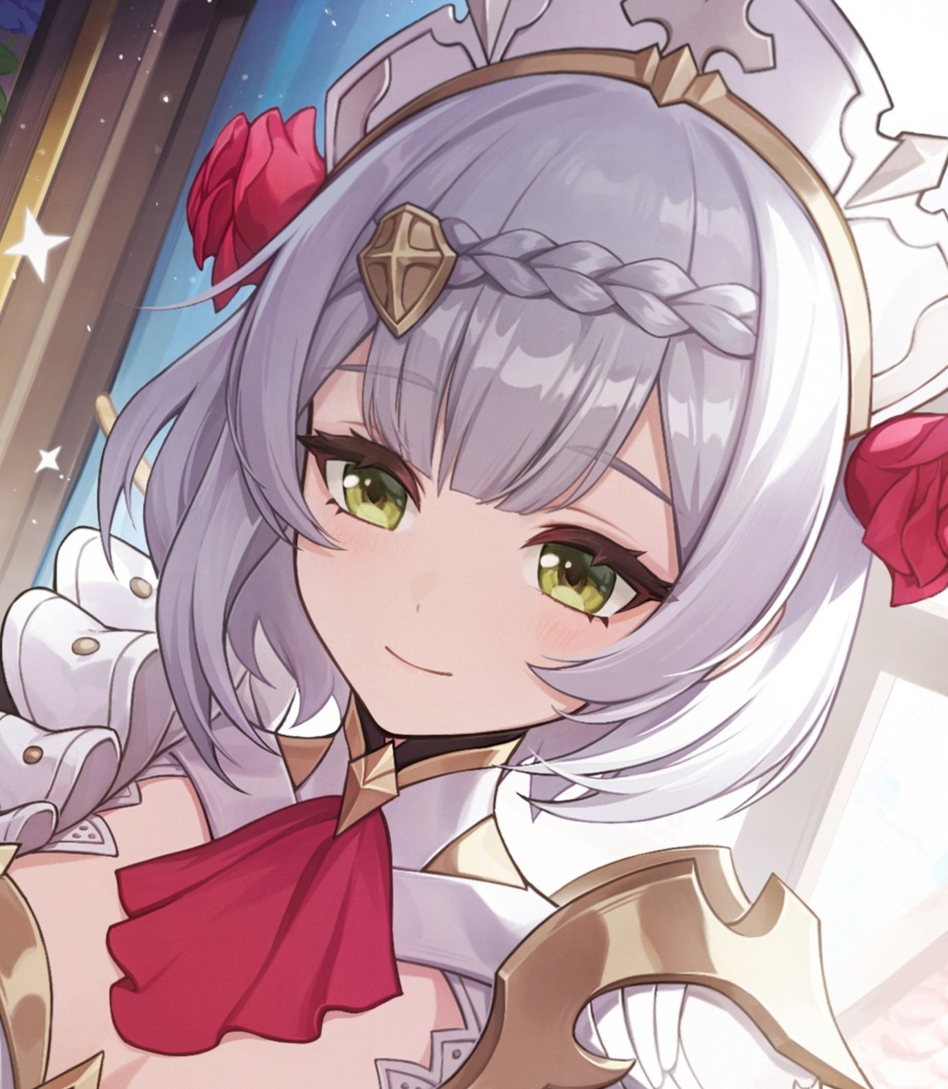 The very pretty noelle pouring tea